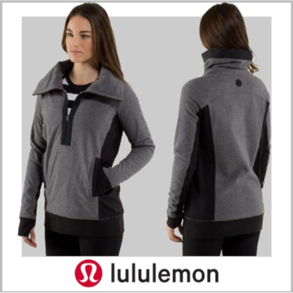 lululemon athletica Gray and Black Jacket